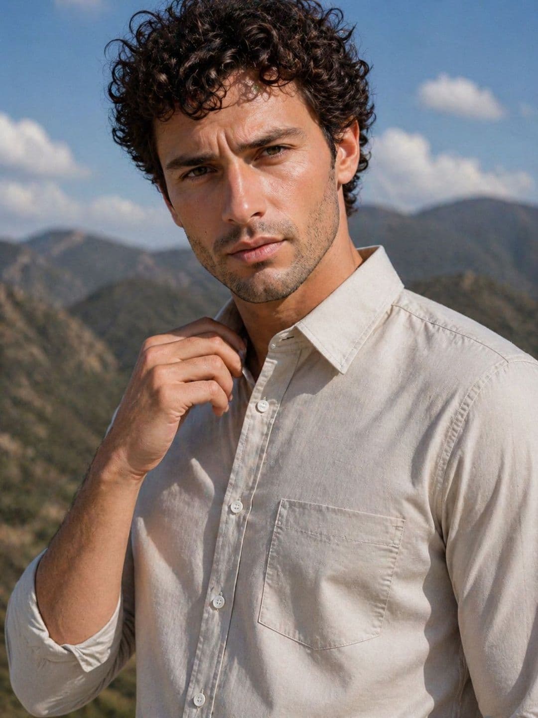 The Roadster Lifestyle Co Cotton Spread Collar Full Sleeves Shirt thumbnail 2
