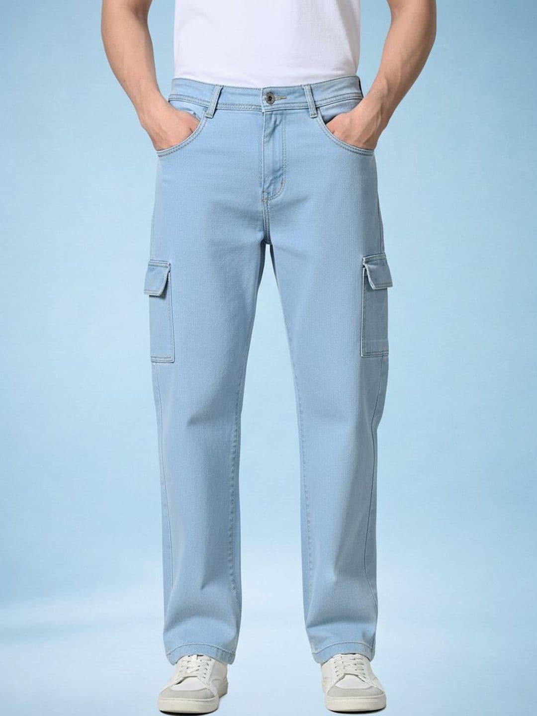 Kook N Keech Men Classic Mid-Rise Stretchable Jeans - view 1