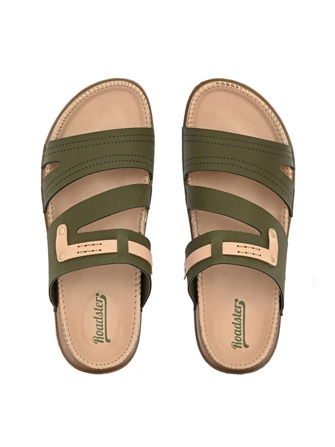 The Roadster Lifestyle Co Men Slip-On Comfort Sandals thumbnail 3