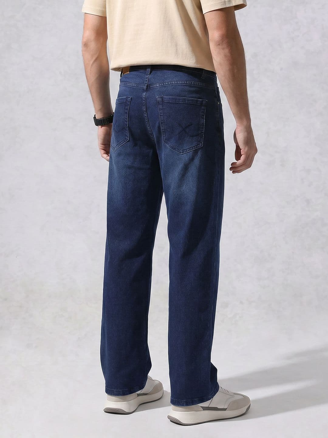 WROGN Men Bootcut Fit Stretchable Jeans thumbnail 2