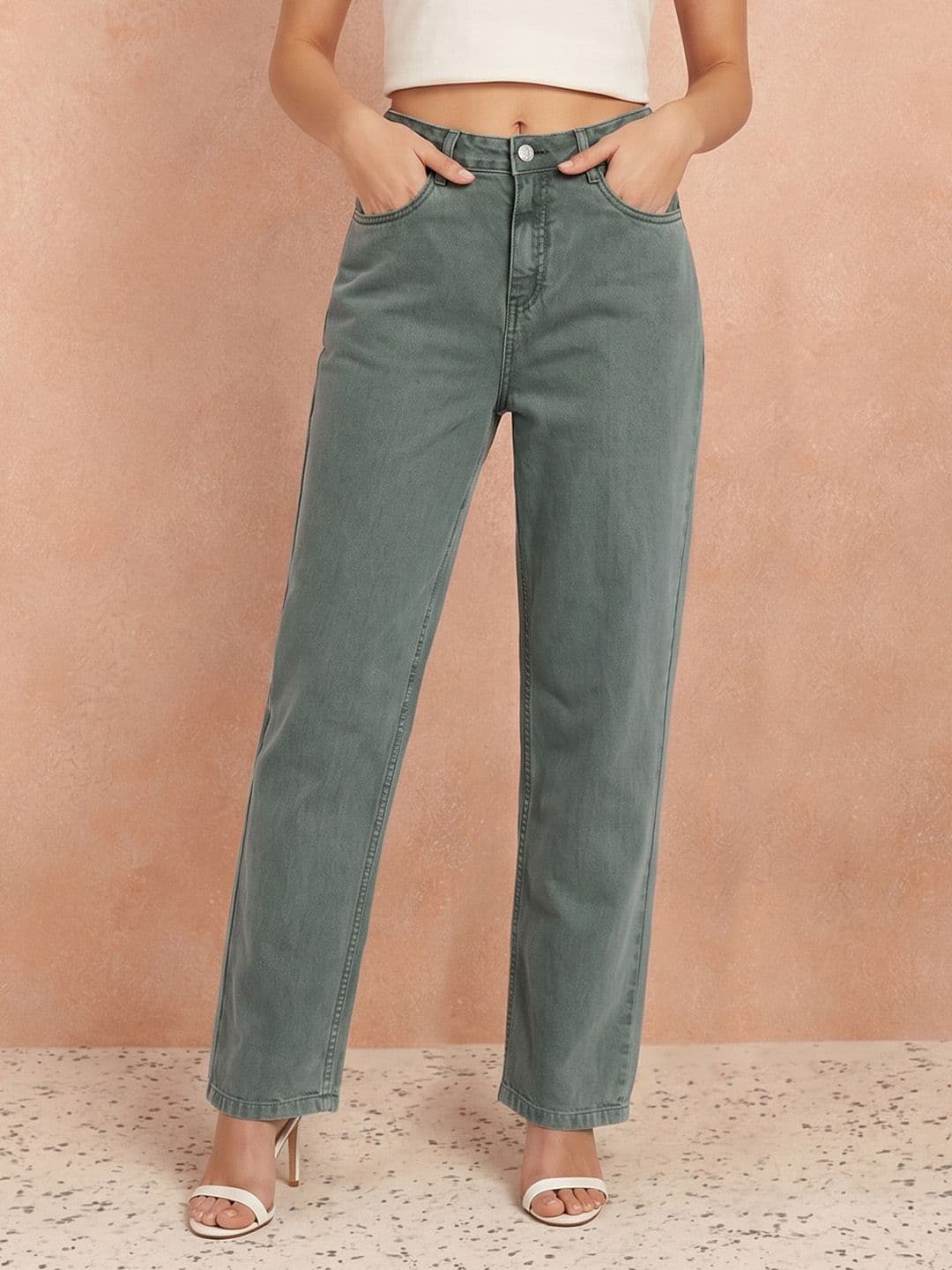 all about you Women Straight Fit Stretchable Jeans - view 1