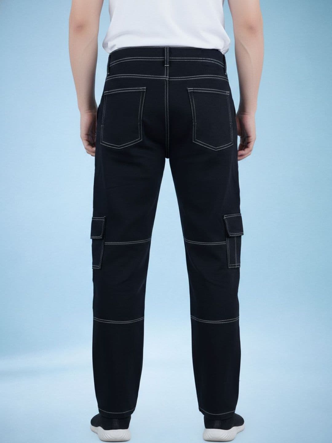 Kook N Keech Men Classic Straight Fit Mid-Rise Stretchable Jeans thumbnail 5