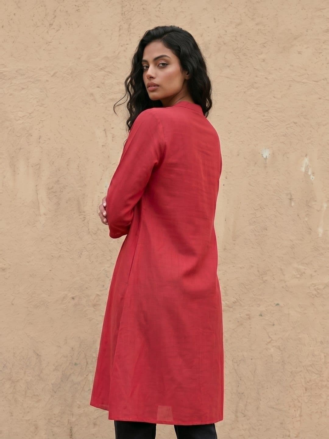 fusion by glitchez Women Kurta thumbnail 4