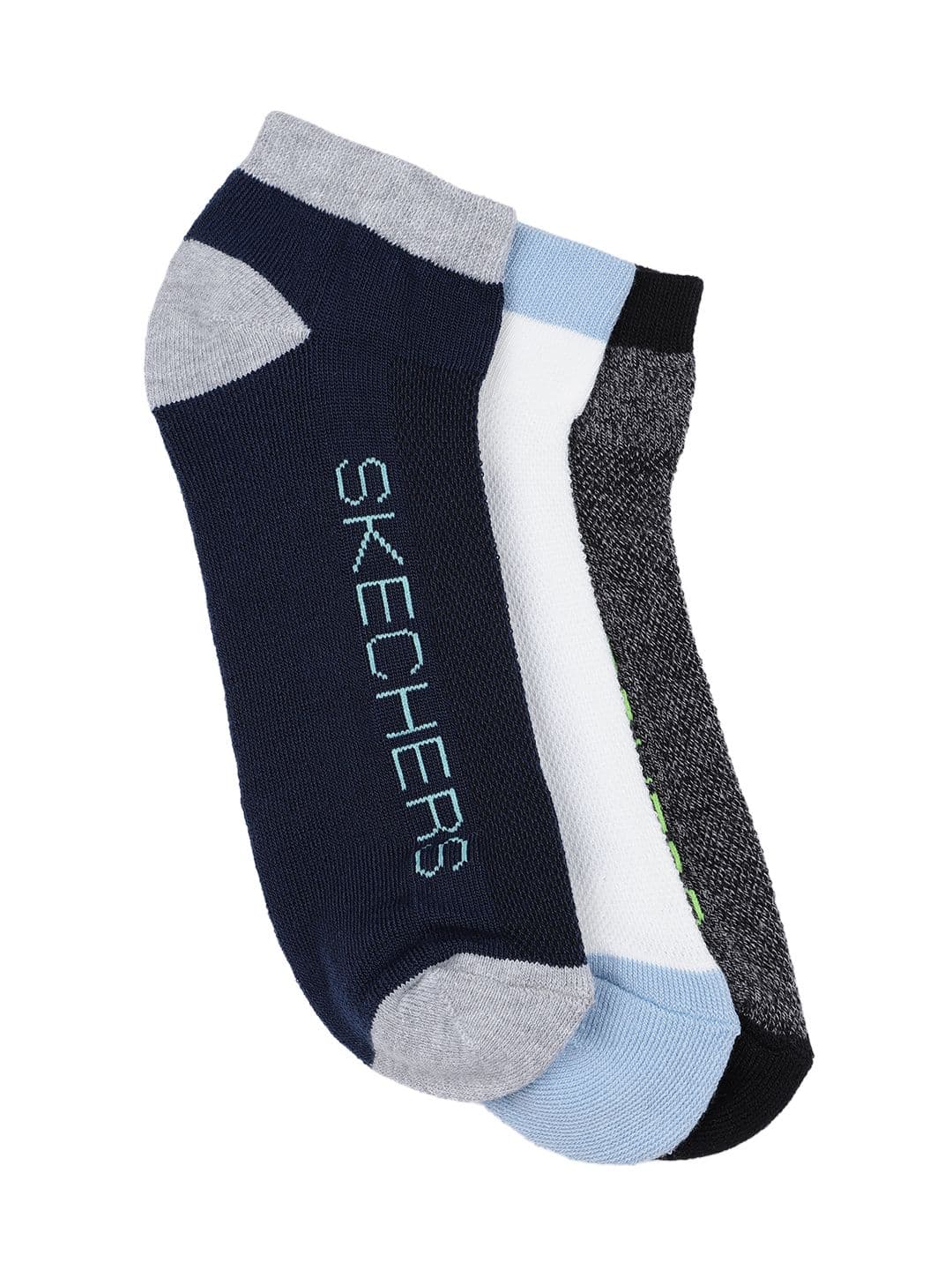 Skechers Men Pack of 3 Ankle Length Socks - view 1