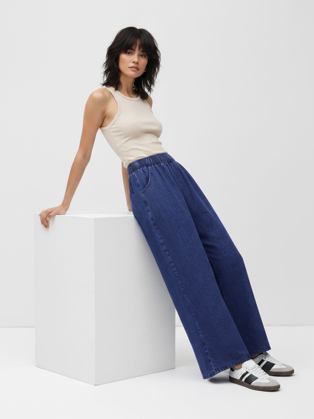 The Roadster Life Co. Women Wide Leg Jeans thumbnail 5