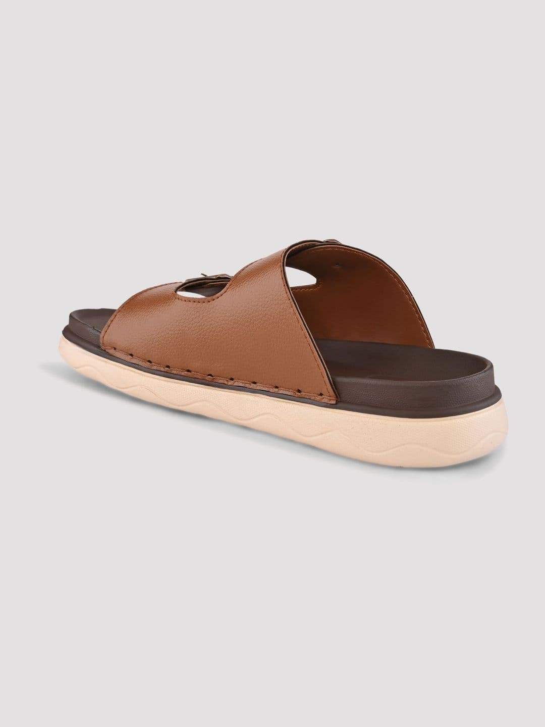 The Roadster Lifestyle Co Men Open Back Buckle Details Comfort Sandals thumbnail 4