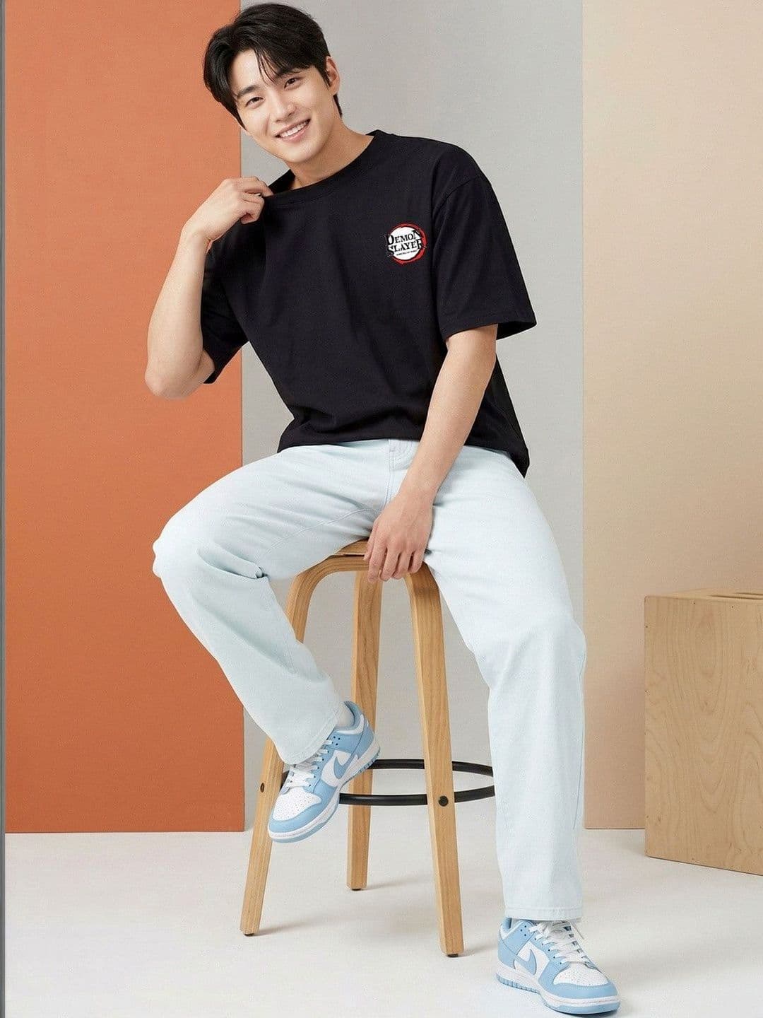 Manlino Men Printed Pure Cotton T-shirt thumbnail 2