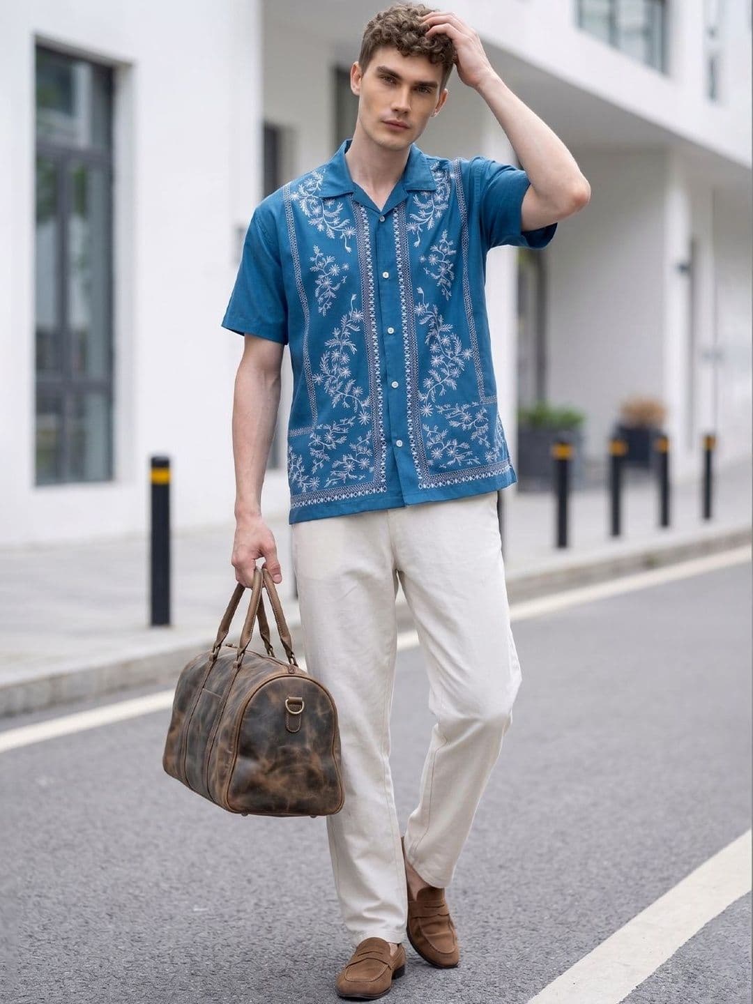 HERE&NOW Men Original Printed Casual Shirt thumbnail 6