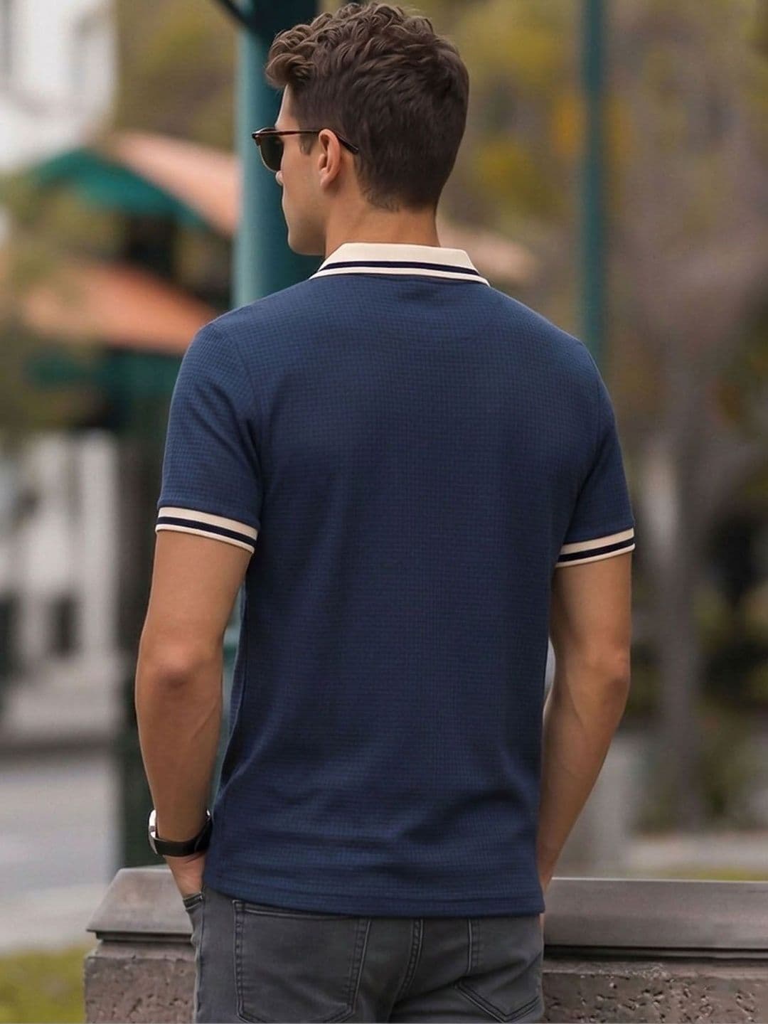AUSK Men Polo Collar T-shirt thumbnail 4