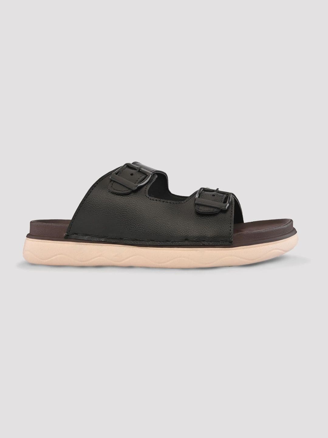 The Roadster Lifestyle Co Men Open Back Buckle Details Comfort Sandals thumbnail 2