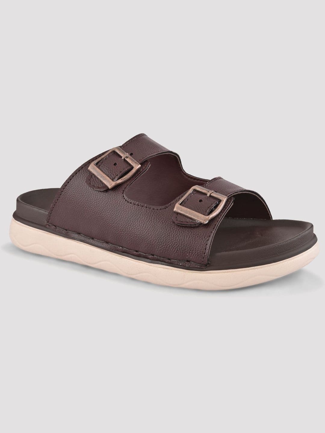 The Roadster Lifestyle Co Men Open Back Buckle Details Comfort Sandals thumbnail 2