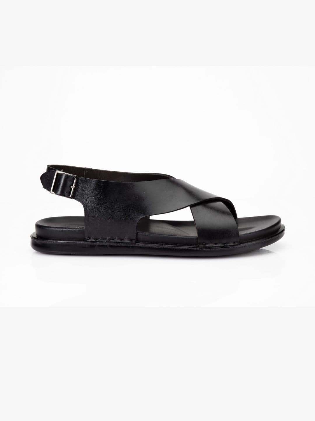 CRAFTAHOLIC Men Leather Comfort Sandals thumbnail 3