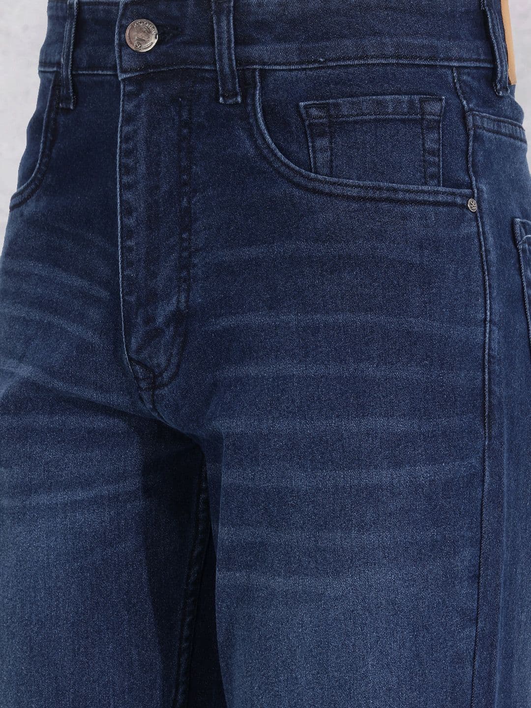 WROGN Men Bootcut Fit Stretchable Jeans thumbnail 5