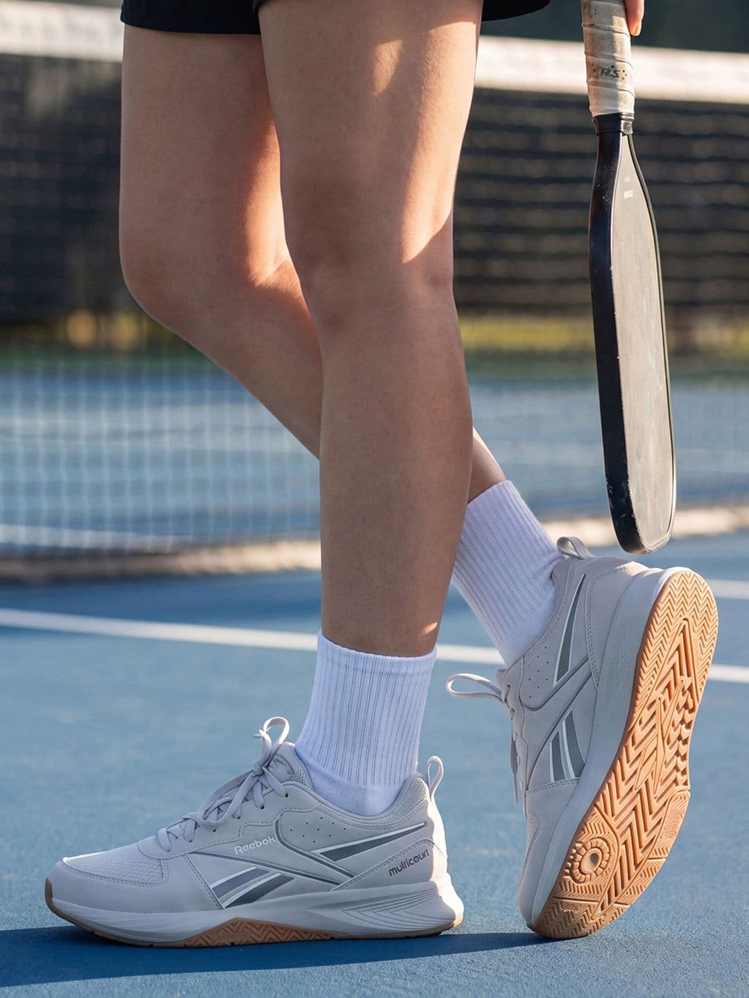Reebok Multi Court Men Lace-Ups Badminton Sports Shoes thumbnail 5