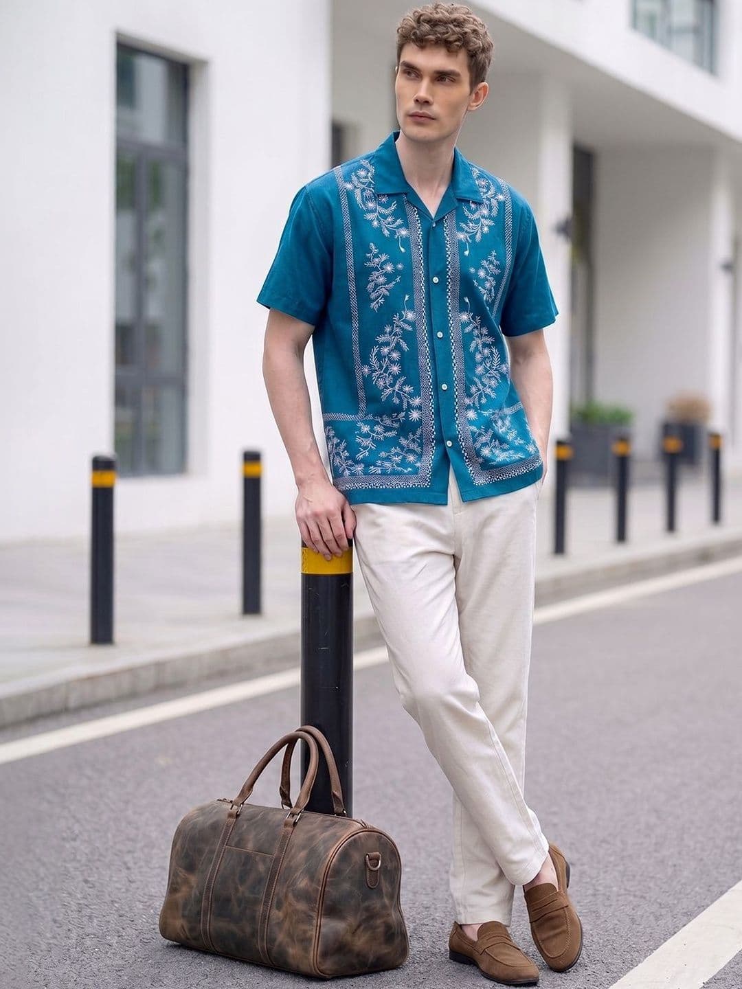 HERE&NOW Men Original Printed Casual Shirt thumbnail 4