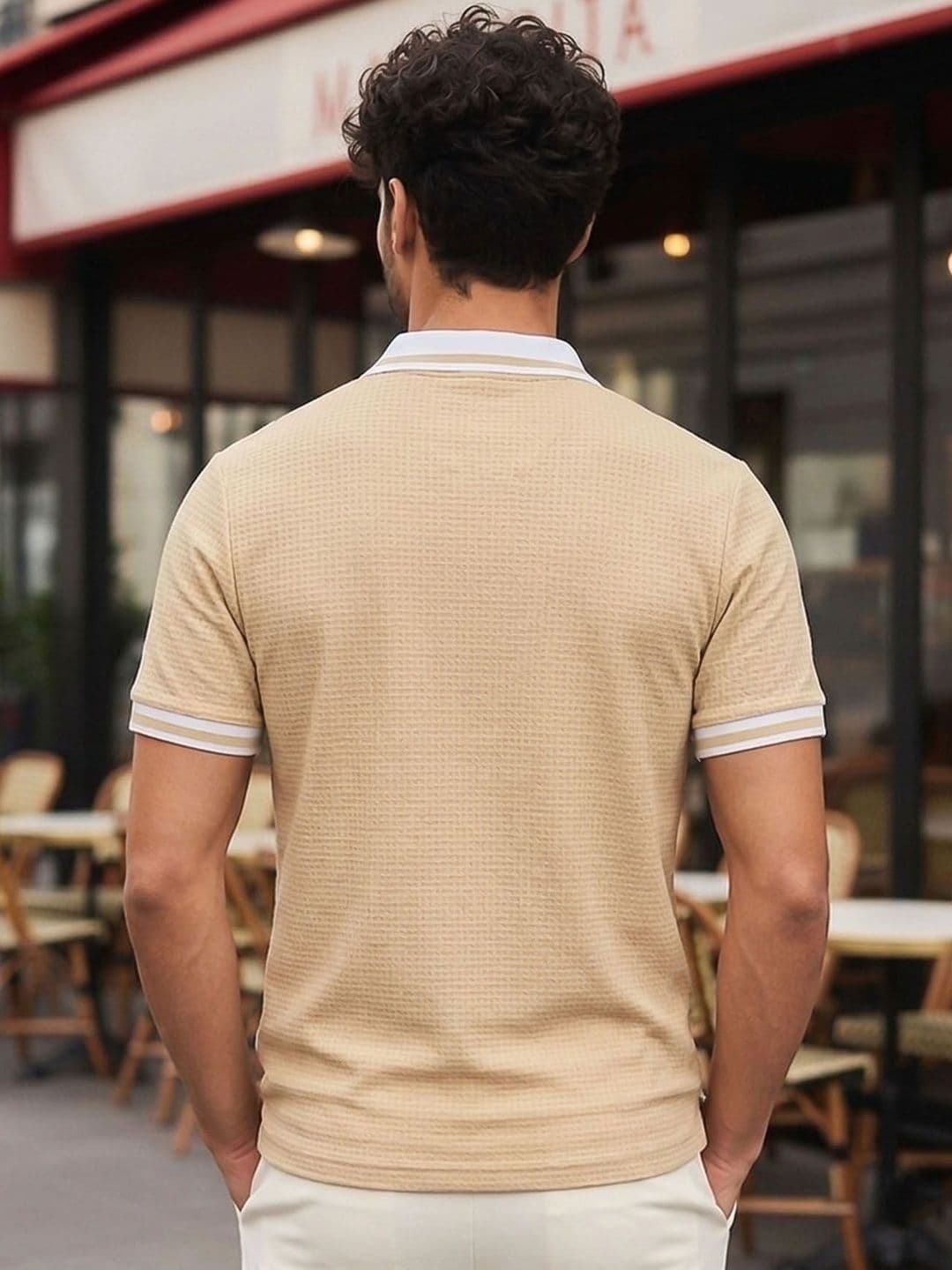 ENITOR Men Polo Collar T-shirt thumbnail 3