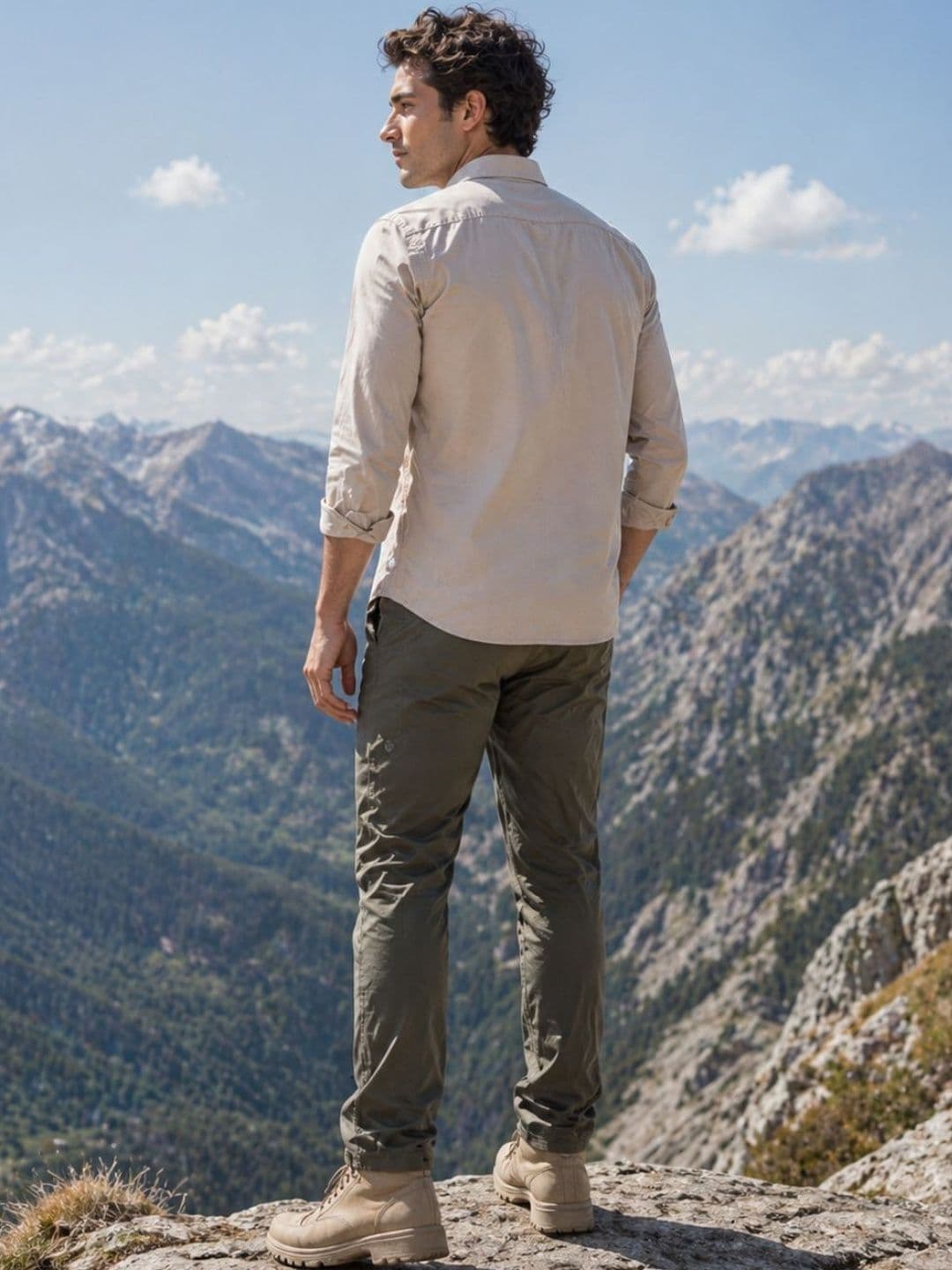 The Roadster Lifestyle Co Cotton Spread Collar Full Sleeves Shirt thumbnail 6