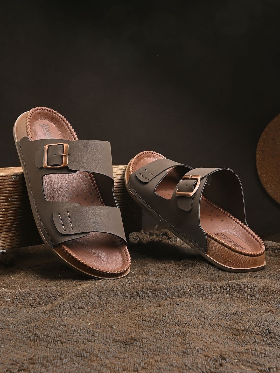 The Roadster Lifestyle Co Men Slip-On Comfort Sandals - view 1