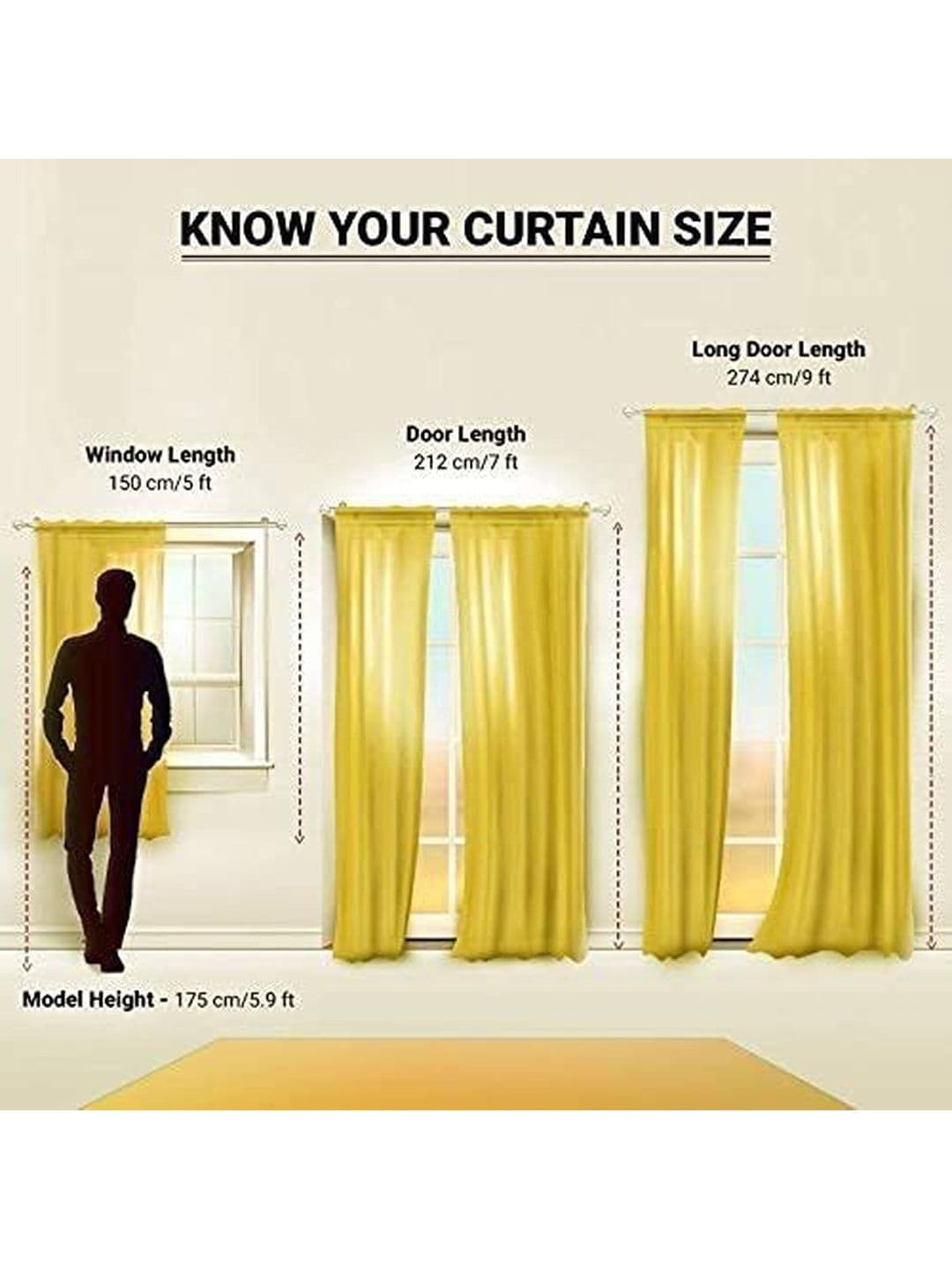 SAI ARPAN Multicoloured Curtains and Sheers thumbnail 2