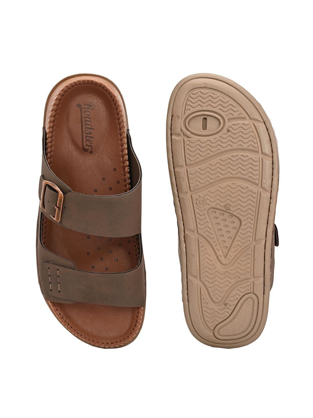 The Roadster Lifestyle Co Men Slip-On Comfort Sandals thumbnail 3