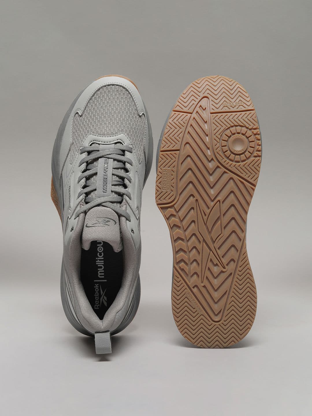 Reebok Multi Court Men Lace-Ups Badminton Sports Shoes thumbnail 2