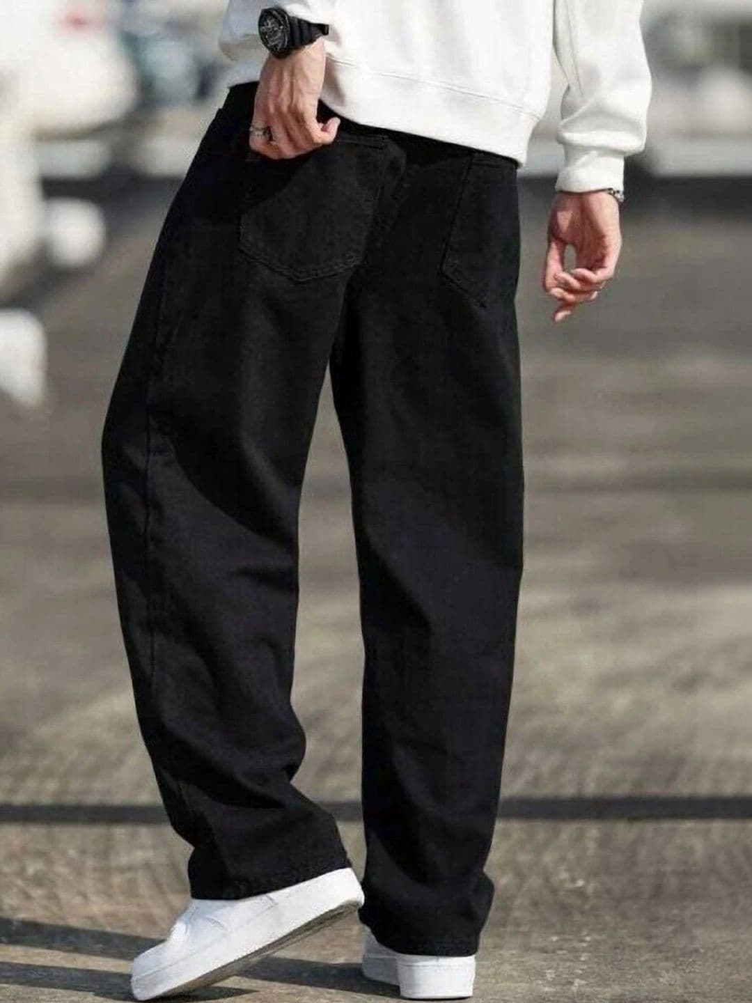 CLYVER Men Straight Fit Mid-Rise Jeans thumbnail 4