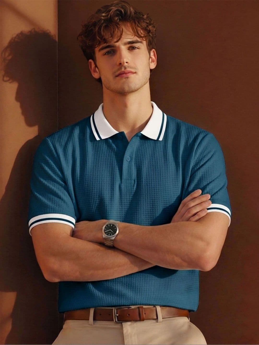 AUSK Men Polo Collar T-shirt - view 1