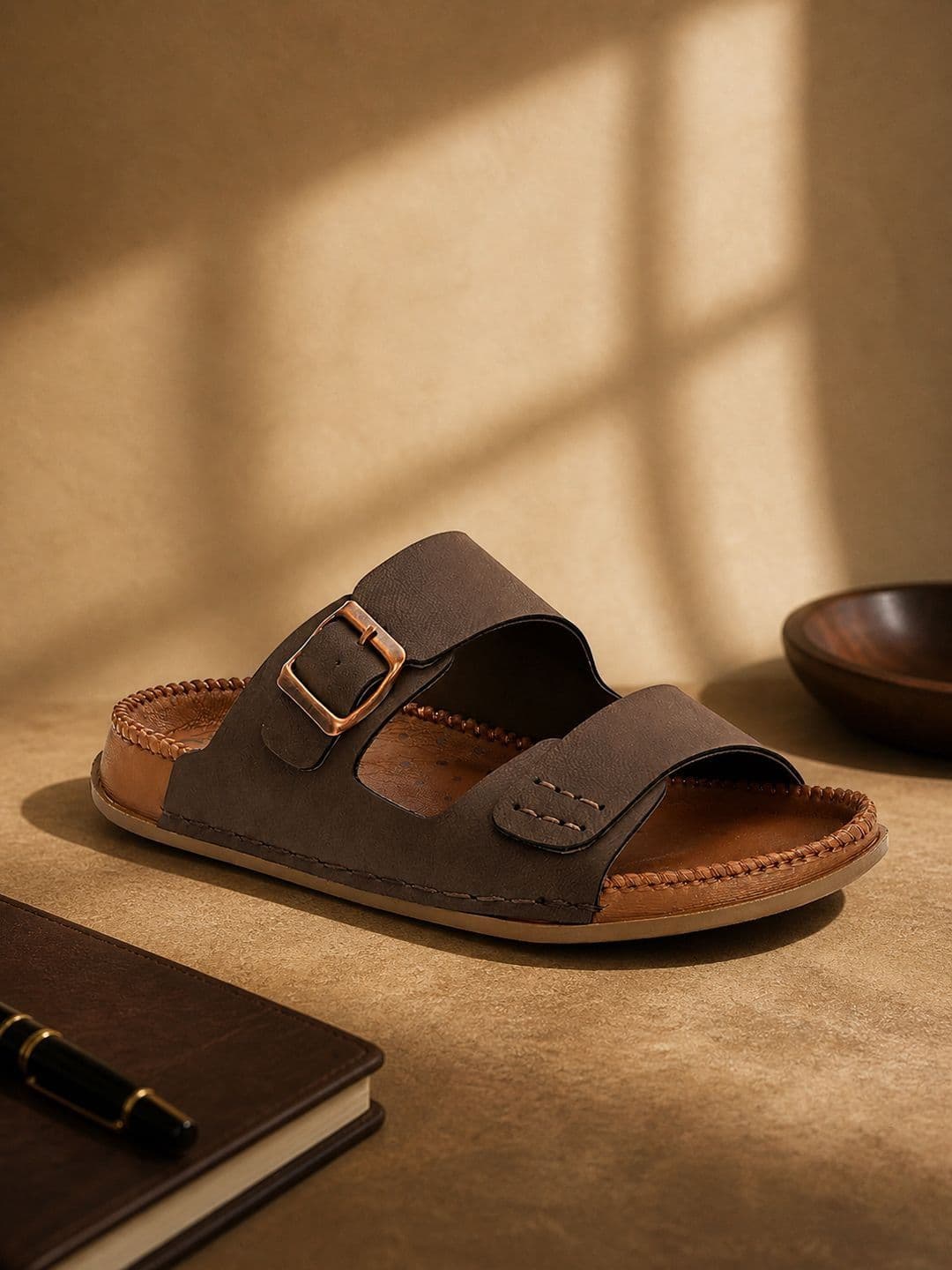 The Roadster Lifestyle Co Men Slip-On Comfort Sandals thumbnail 6