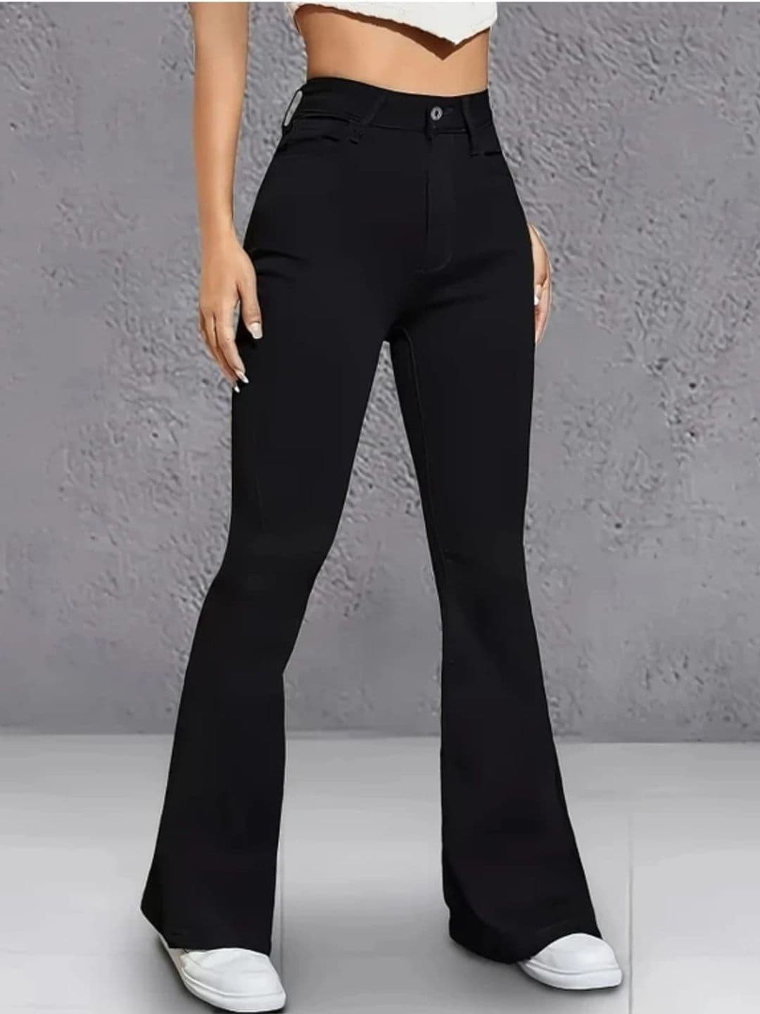 SZN Women Bootcut High-Rise Stretchable Jeans thumbnail 5