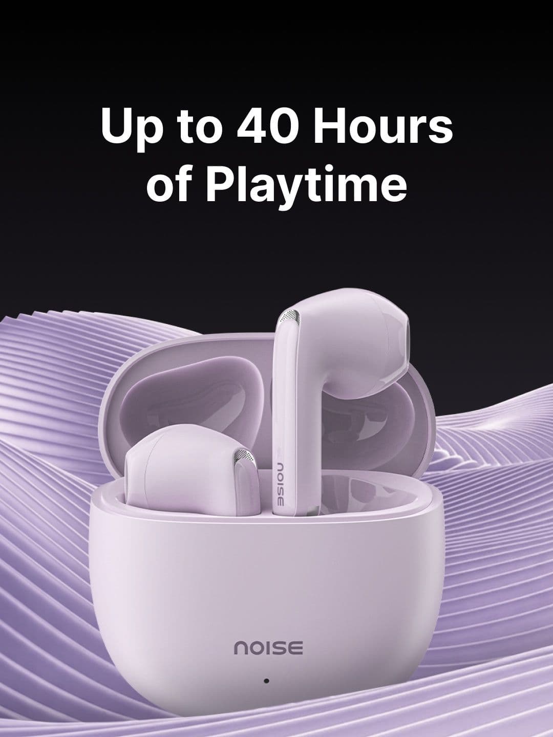 NOISE Buds Mini Truly Wireless v5.3 Bluetooth Earbuds - Snow White thumbnail 3
