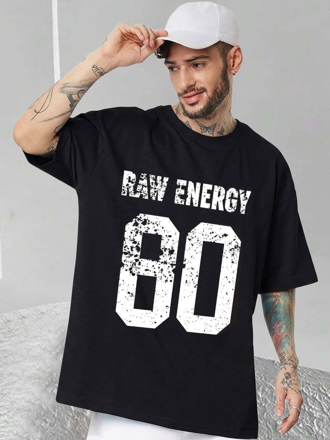 AUSK Men Typography Printed T-shirt thumbnail 5
