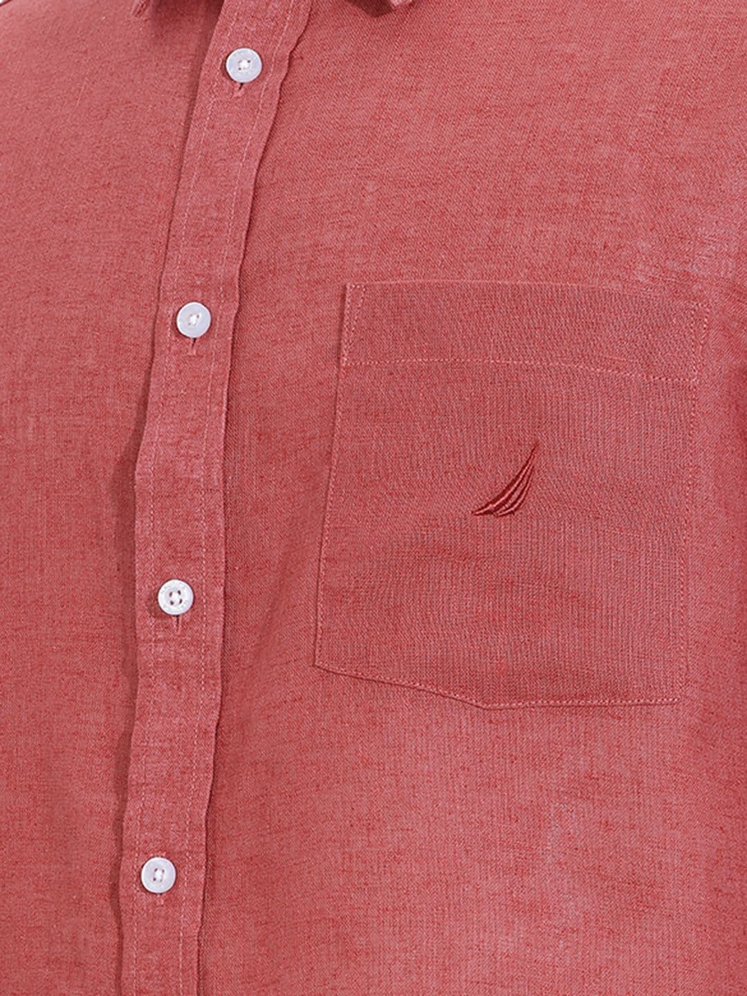 Nautica Slim Fit Spread Collar Casual Shirt thumbnail 3