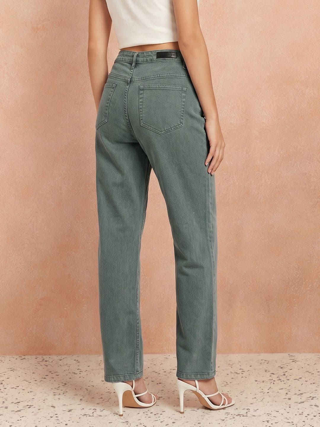 all about you Women Straight Fit Stretchable Jeans thumbnail 3