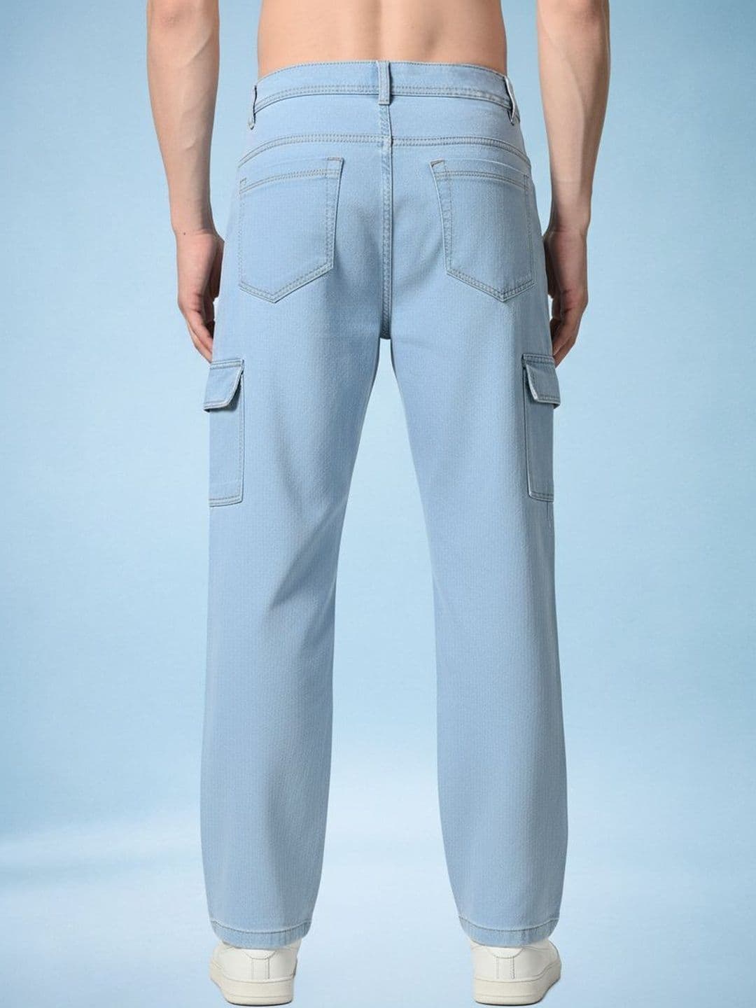 Kook N Keech Men Classic Mid-Rise Stretchable Jeans thumbnail 2