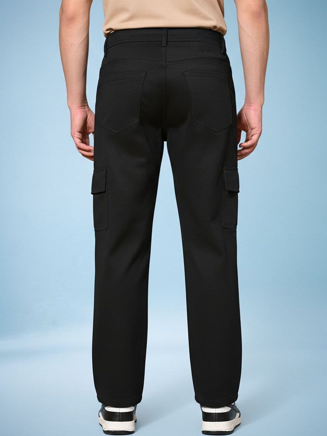 Kook N Keech Men Classic Straight Fit Mid-Rise Stretchable Jeans thumbnail 2