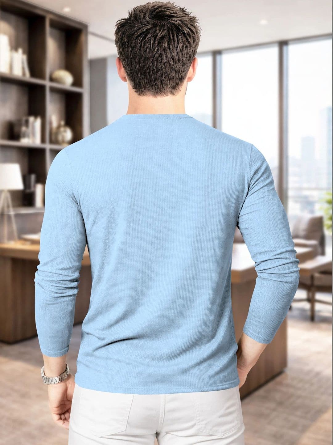 HAPPY KHAJANA Men T-shirt thumbnail 4