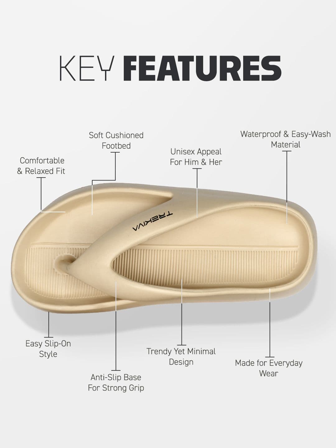 Trekiva Men Thong Flip-Flops thumbnail 2