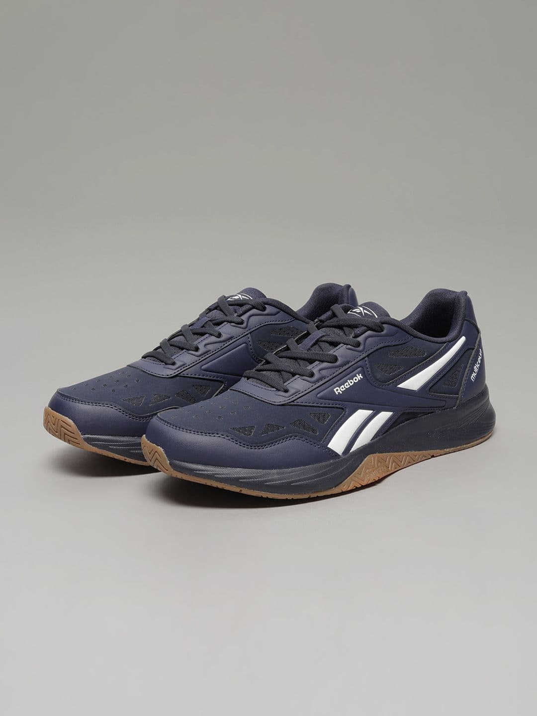 Reebok Multi Court Men Lace-Ups Badminton Sports Shoes thumbnail 4