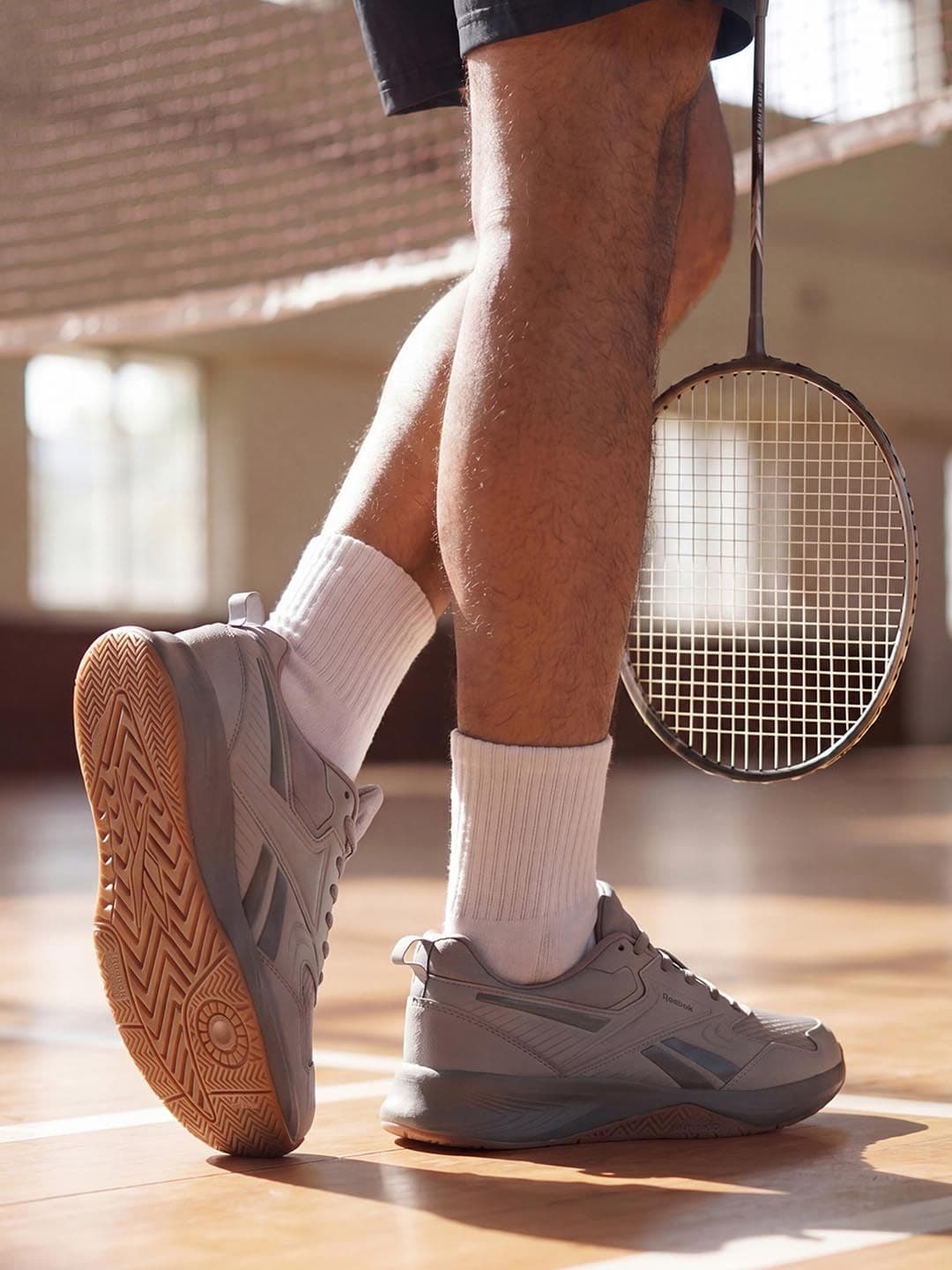 Reebok Multi Court Men Lace-Ups Badminton Sports Shoes thumbnail 6