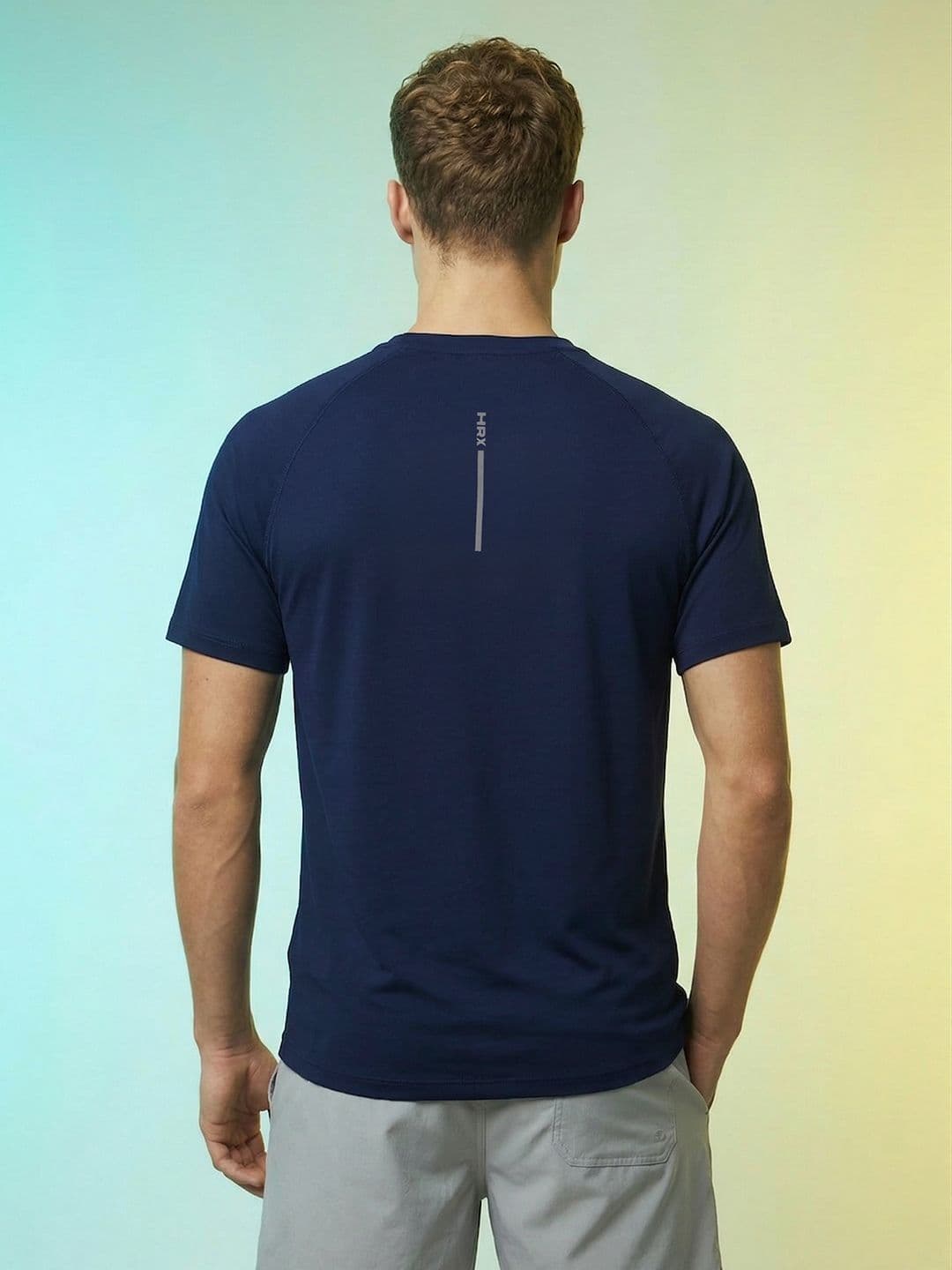 HRX by Hrithik Roshan Typography Printed Rapid Dry running T-shirt thumbnail 5