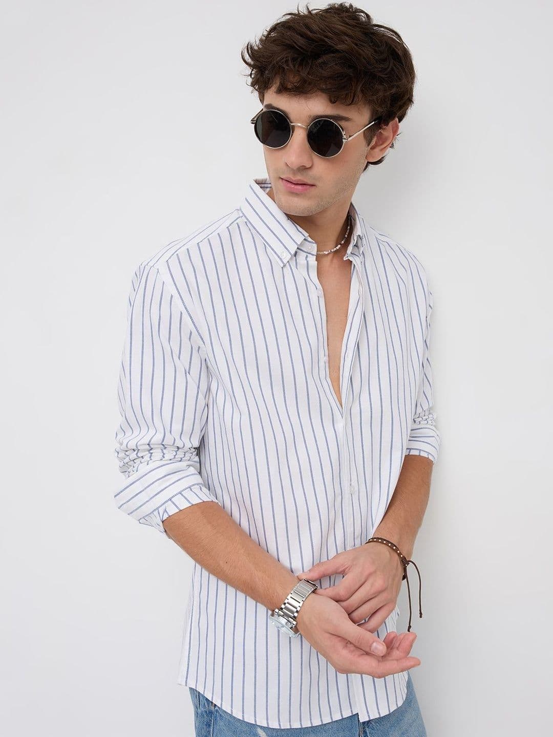 VASTRADO Nautical Line Summer Oxford Shirt thumbnail 6