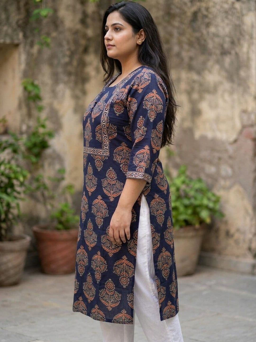 Swasti Women Ethnic Motifs Printed Indie Prints Kurta thumbnail 5
