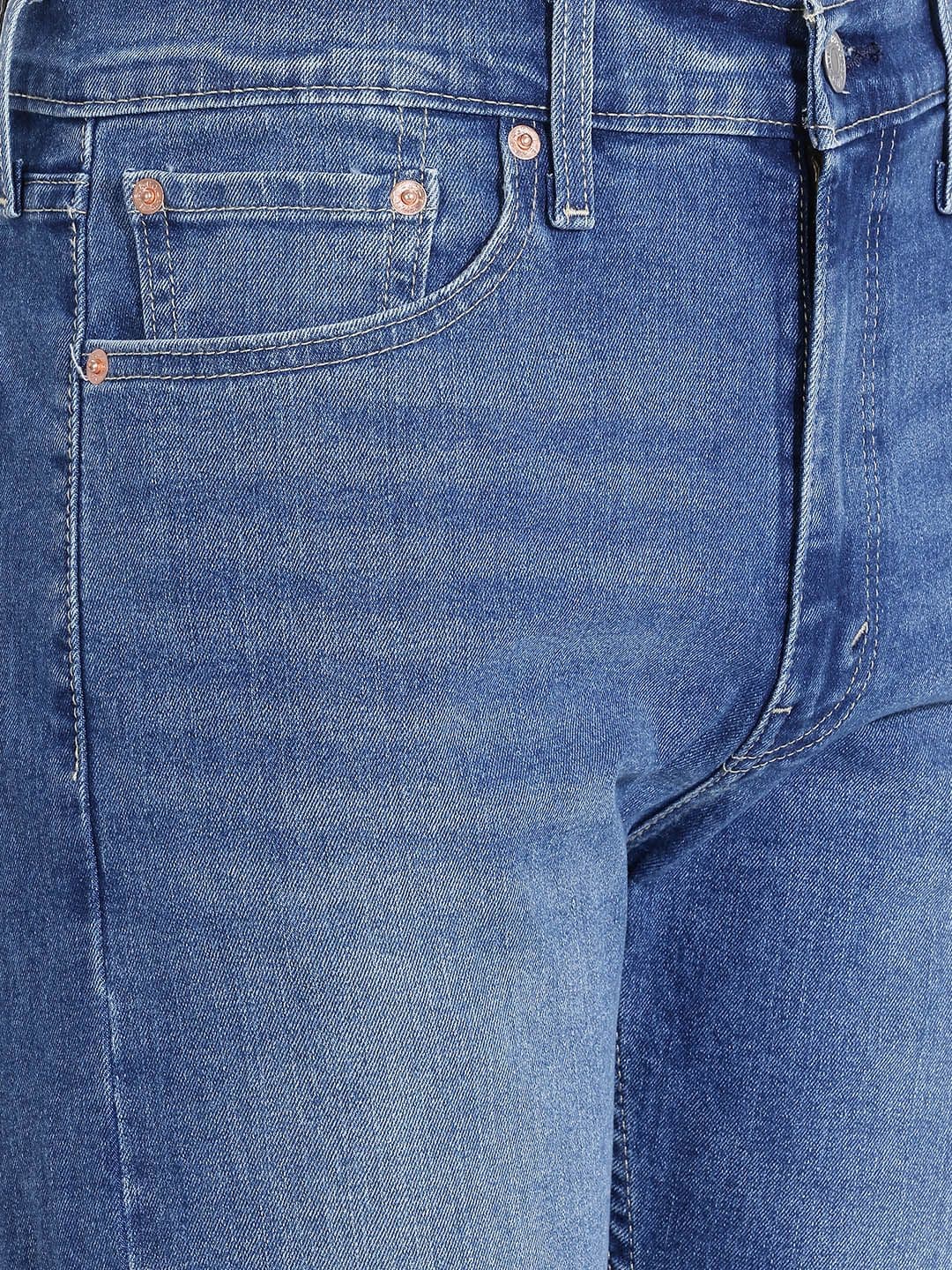 Levis Men 513 Straight Fit Stretchable Jeans thumbnail 4