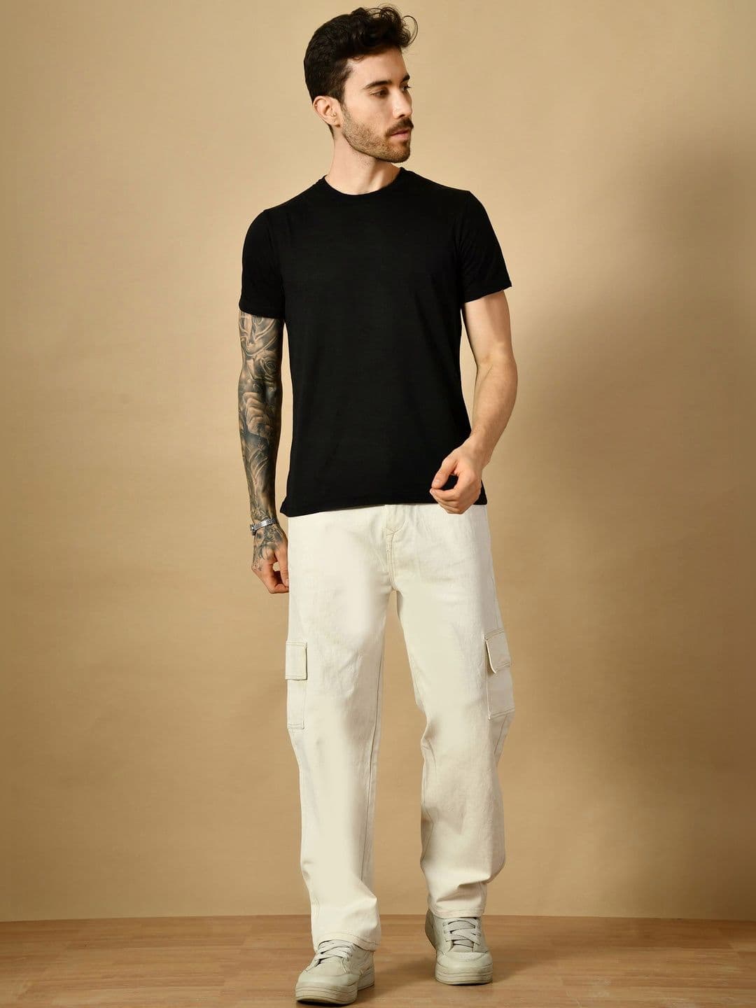 Kook N Keech Men Classic Mid-Rise Stretchable Jeans thumbnail 2