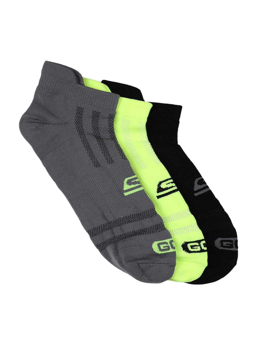 Skechers Men Pack of 3 Ankle Length Socks - view 1