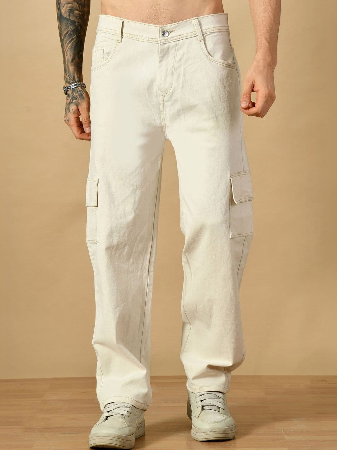 Kook N Keech Men Classic Mid-Rise Stretchable Jeans - view 1