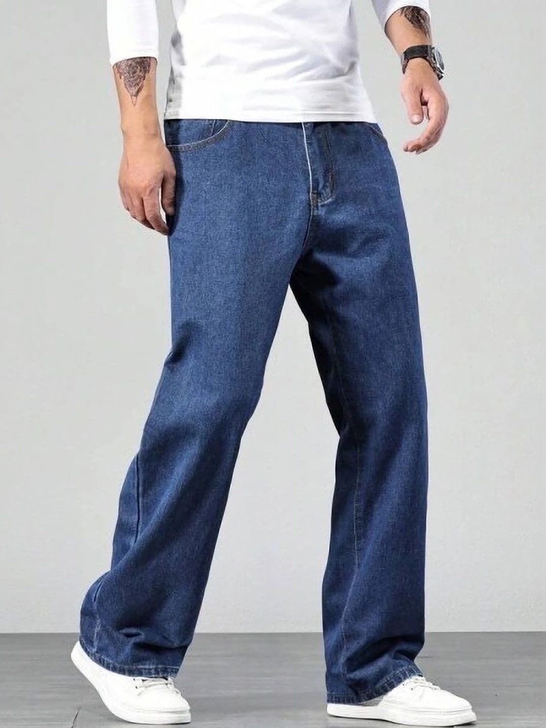 CLYVER Men Straight Fit Mid-Rise Jeans - view 1
