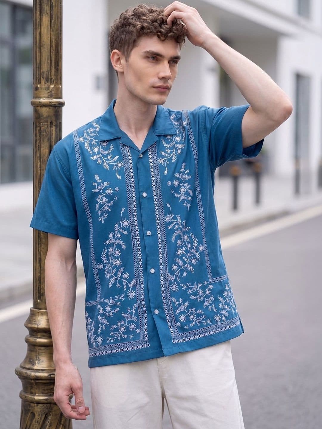 HERE&NOW Men Original Printed Casual Shirt thumbnail 7
