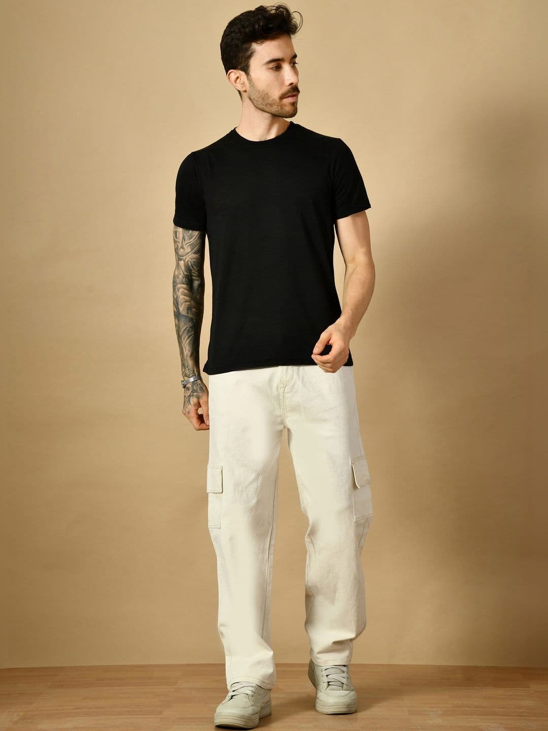 Kook N Keech Men Classic Mid-Rise Stretchable Jeans thumbnail 3