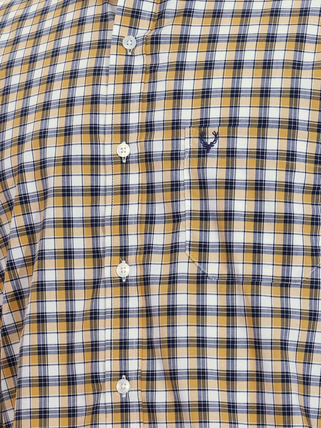 Allen Solly Sports Fit Checked Pure Cotton Casual Shirt thumbnail 2